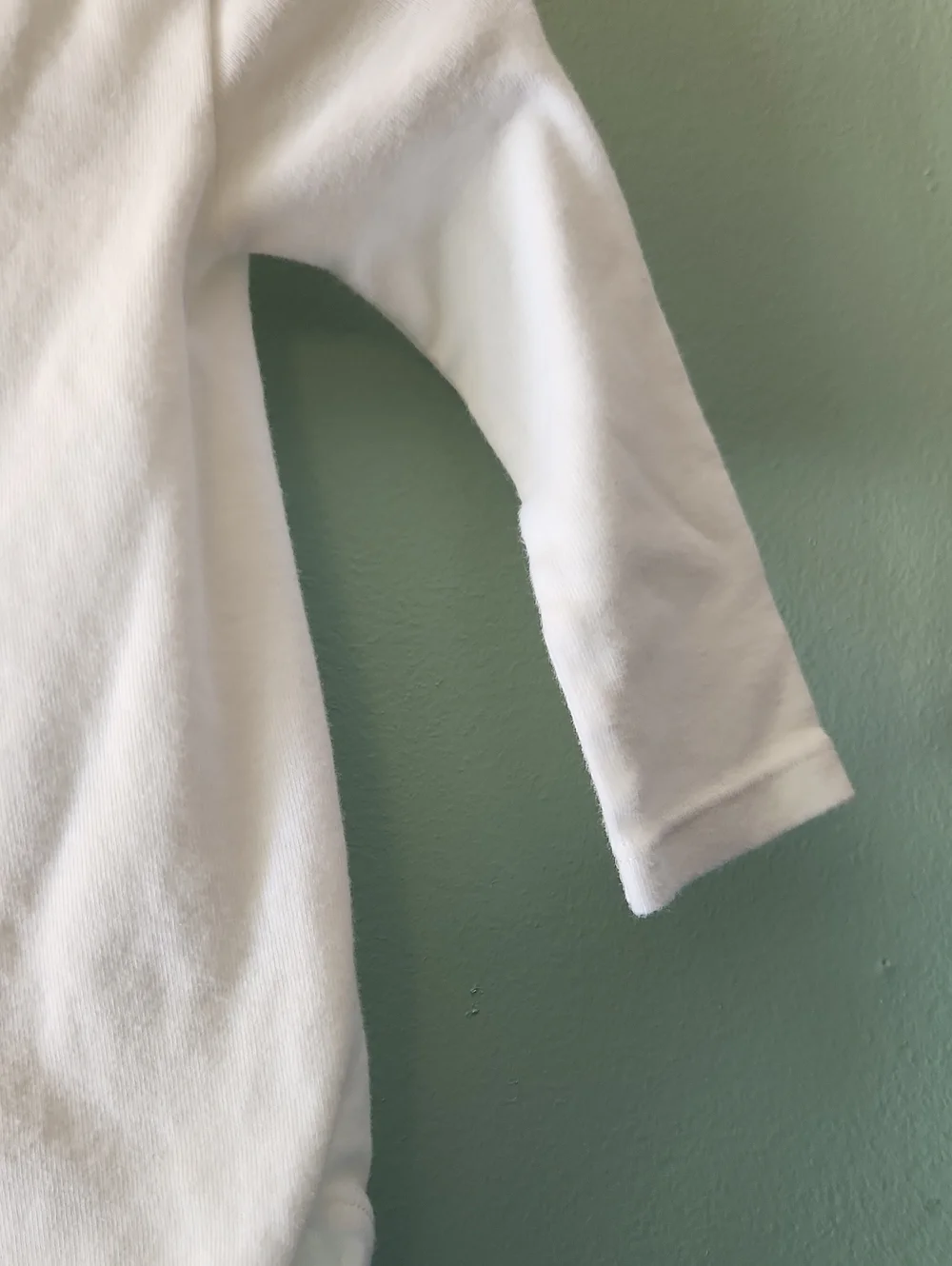 Jacadi Paris White Long Sleeve Bodysuit
